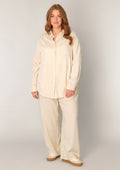 Base Level Curvy Bluse 7000087 10002 hellbeige