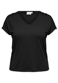 Only Carmakoma LM T-Shirt 15369552 177911-Schwarz
