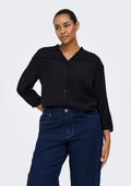 Only Carmakoma Bluse 15369606 177911-Schwarz