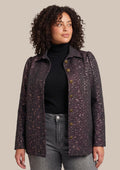 Exxcellent Blazer 26WZE28 001836 schwarz/warm aubergine