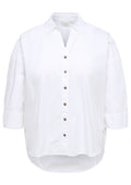 Only Carmakoma Bluse 15382068 190858-Bright White