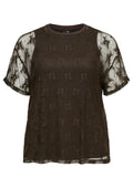 Vero Moda Curve Bluse 10353682 297957001-Chocolate Torte/CHOCOLATE TORTE LAC