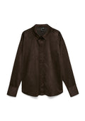 Vero Moda Curve Bluse 10351879 297957-Chocolate Torte