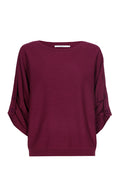 Xandres Pullover 29593-01 6680 dunkles Pflaumenlila