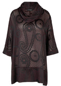 Doris Streich Bluse 250 225 Aubergine