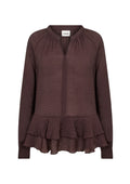 wasabiconcept Bluse W10945 8980 CHOCOLATE PLUM