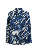 wasabiconcept Bluse 500179 6840C NAVY PEONY COMBI