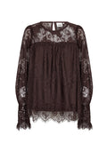 wasabiconcept Blouse 500369 8980 CHOCOLATE PLUM