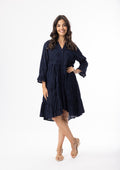 Orientique Kleid 40239 Marineblau