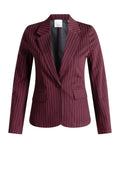 Yest Curve Blazer A006438 Weinrot/Grau meliert