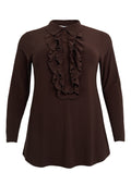 YOEK Tunika 38459 braun