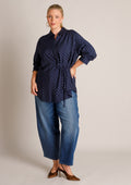 Yest Curve Tuva A006432 Dark Blue/Off white
