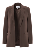 Pieces Curve Blazer 17138352 302664001-Hot Fudge/Nadelstreifen