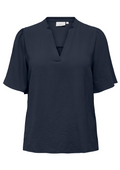 Only Carmakoma Bluse 15343736 186699-Navy Blazer