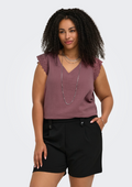 Only Carmakoma Bluse 15324431 207991-Rose Brown