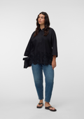 Vero Moda Curve Bluse 10352469 177868-Schwarz