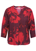 Only Carmakoma Bluse 15384430 223715002-Scooter/Soft haze (winetasting)