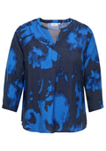 Only Carmakoma Bluse 15384430 277935001-Turkish Sea/Soft haze (navy blazer)