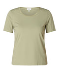 Yest Curve Bluse A006228 3103 botanic green