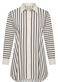 PlusBasics Blouse 18 192 089 Breton Stripe